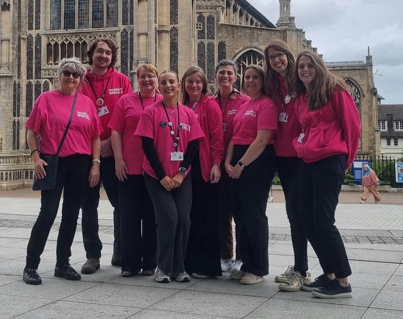 Image of Amelia and Laura from Voluntary Norfolk's Communities Team
