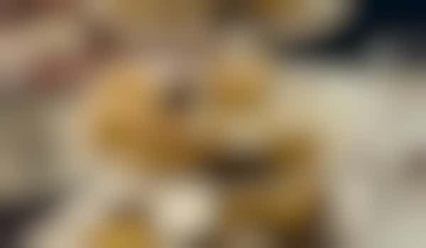 Community cafe volunteer at 'The Cherry Branch' cafe.