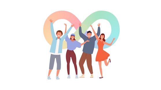 Get Involved Skills text in bright colours