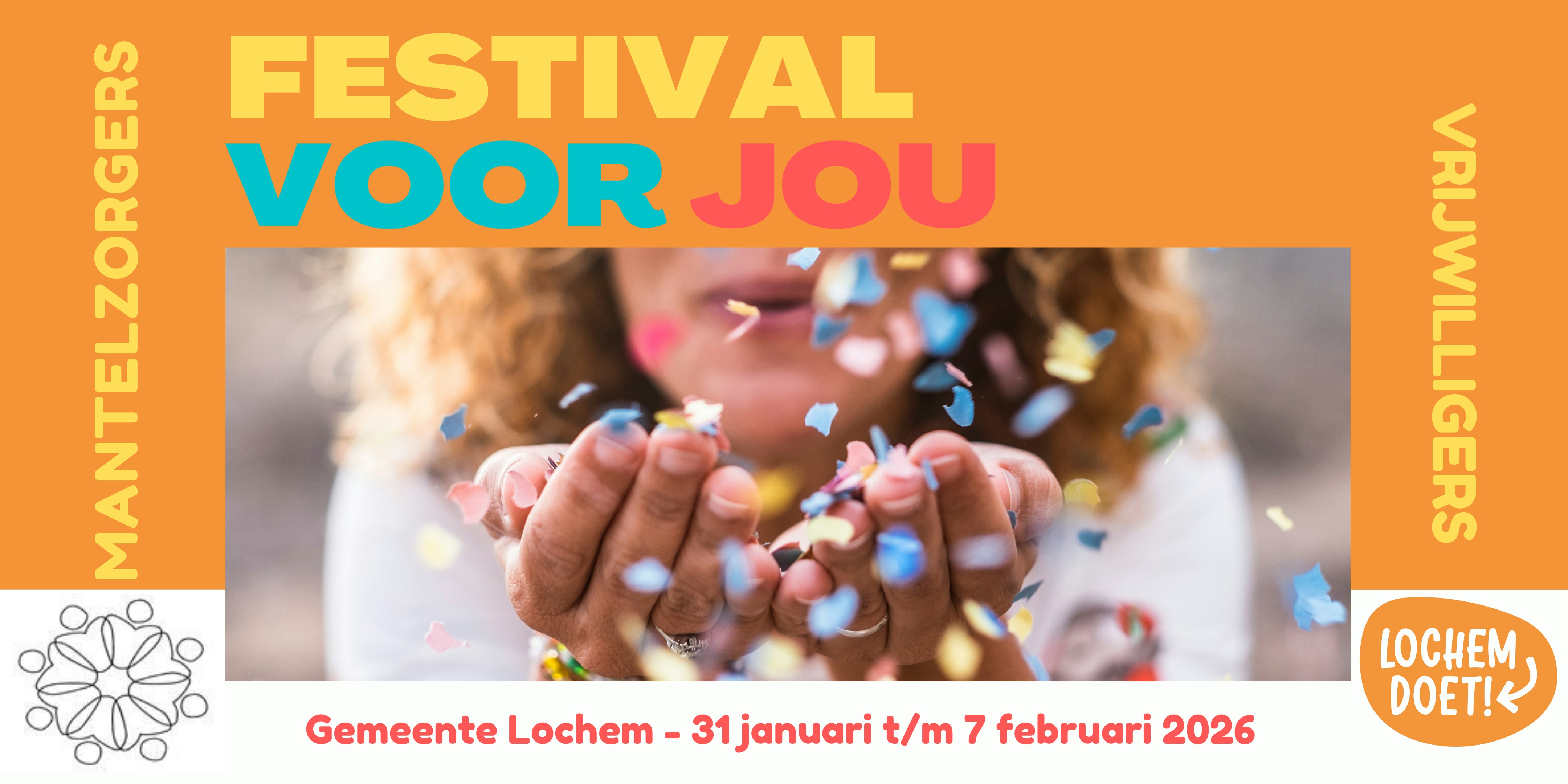 Festival voor vrijwilligers en mantelzorgers