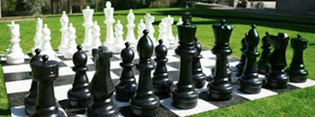 Playing chess with asylum seekers