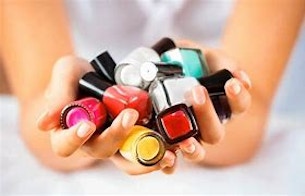 Pampering moment: care for hands and paint nails