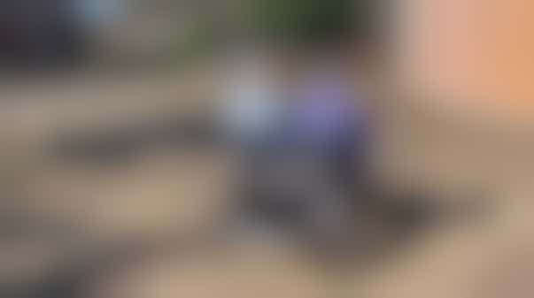 Cycling with clients on a Duo bicycle