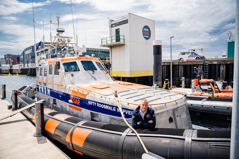 Pieter Scholten - schipper KNRM 
