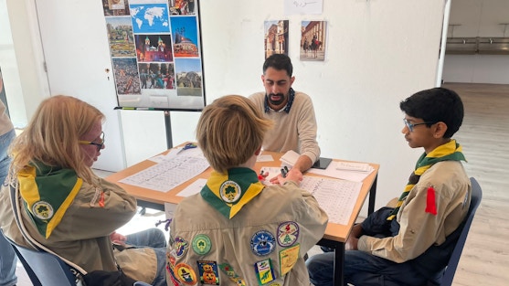 Scouting Haagse Hout vindt nieuwe vrijwilligers op Vrijwilligersmarkt Amare