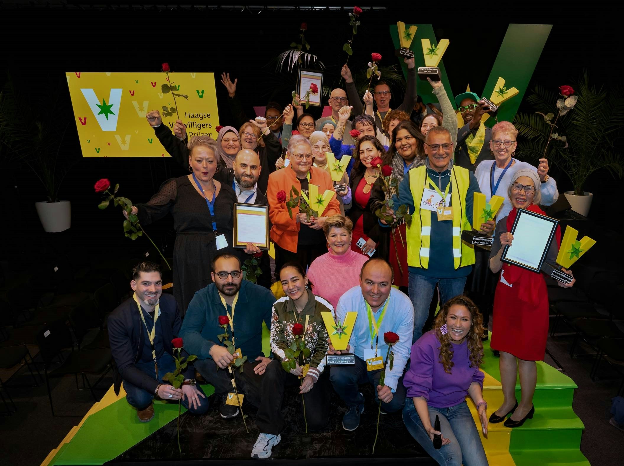 Prijswinnaars Haagse Vrijwilligersprijzen 2023