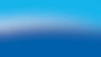 Light blue top and dark blue bottom with white slash