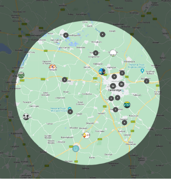 Search in South Cambridgeshire 