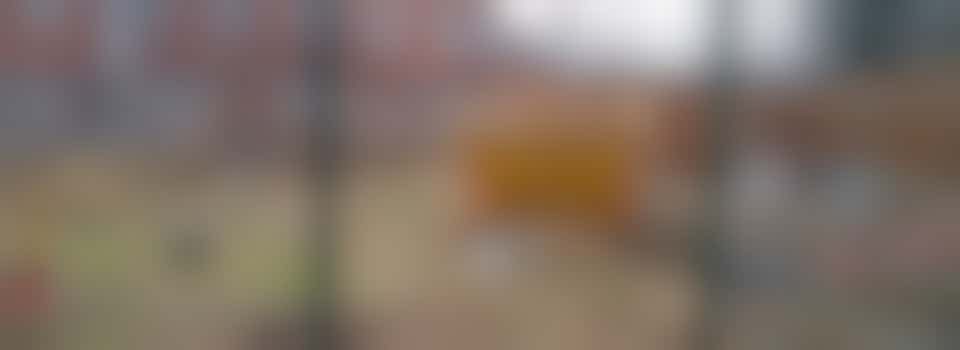 Clearing and preparing the ground for a new community garden