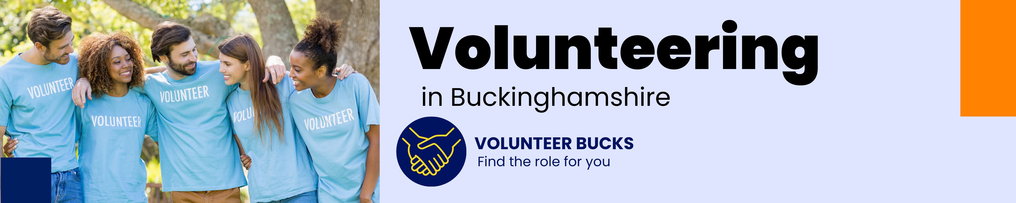 Volunteering in Buckinghamshire - Organisations banner