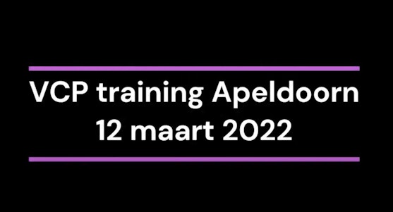 VCP training Apeldoorn 2022