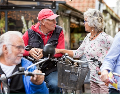 Geef je op als vrijwilliger voor Doortrappen Apeldoorn en motiveer ouderen bij het zo lang mogelijk veilig fietsen.