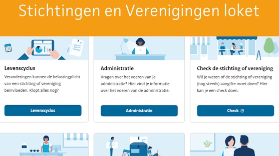 Loket voor stichtingen en verenigingen - Belastingdienst