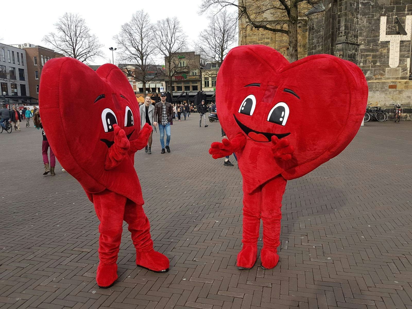 M-Pact hartenpakken in de stad