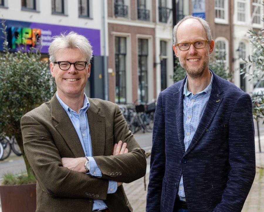 De docenten van de PEP Leergang: Lars Hooning en Derk Hazekamp