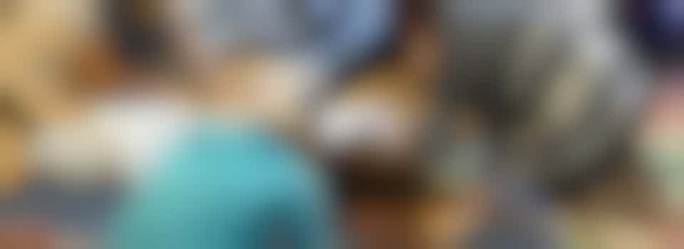 Secretaris met een creatief brein